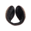 Winter Earmuffs – Lightweight in Geometric Design in Black