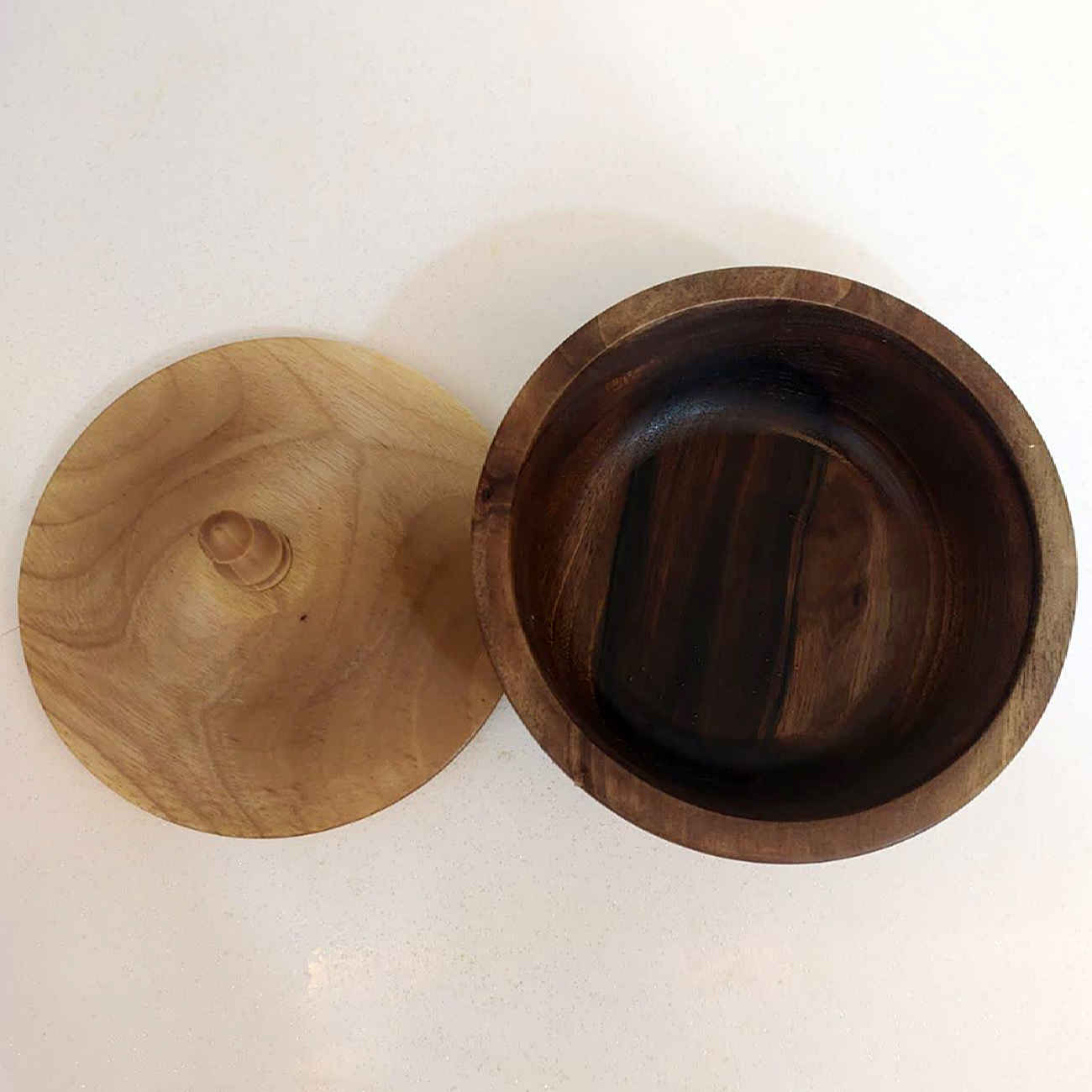 Wooden Sugar Bowl – Timeless Design for Sweet Moments