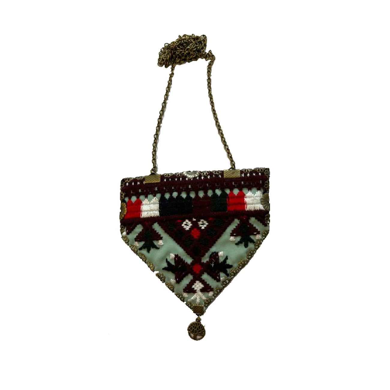 Iranian Embroidered Necklace – A Unique Blend of Artistry and Elegance