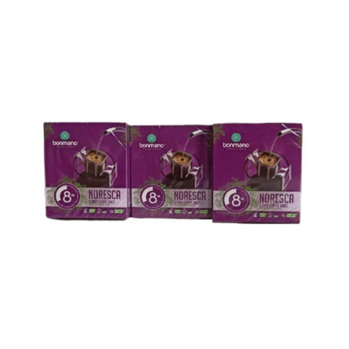 100% Arabica Drip Coffee for Home Brewing | Noresca Bonmano (3 Packs)