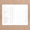 1404 Persian Daily Planner Calendar Notebook Model Colored Pencil
