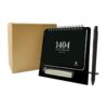 1404 Persian Desk Calendar with Pen & Notes Modern Design