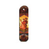 Artistic Persian Inspired Wooden Bookmark with Leyli & Majnun Design