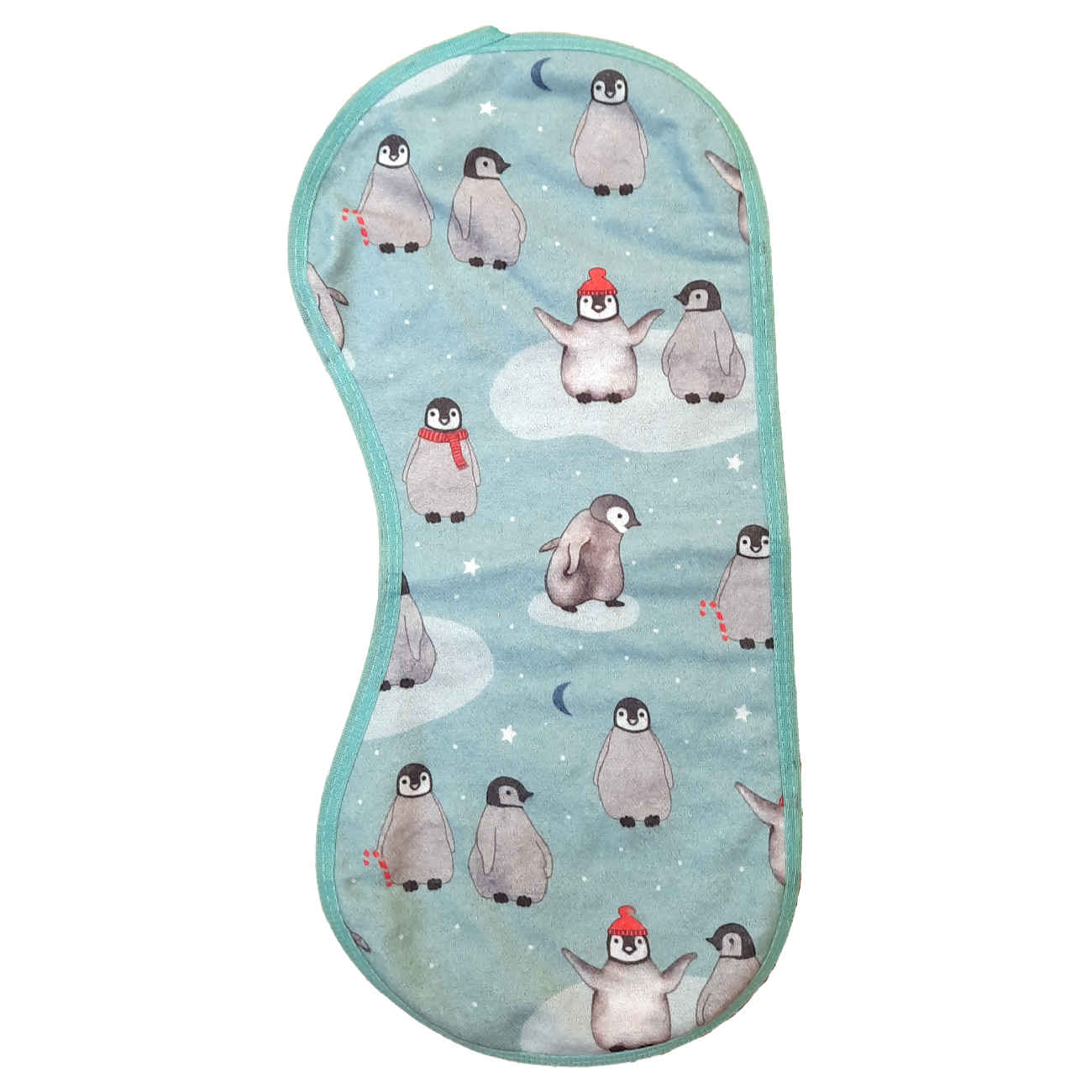 Baby Bib – Suitable for Eating with Penguin Design Set of 3
