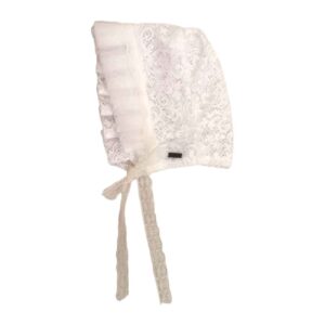Baby Earflap Hat Princess Model – Soft, Stylish & Perfect for Outgoing in Milky