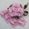 Baby Turban - Cute and Stylish Pink Bow Tie Style , Warm and Comfortable
