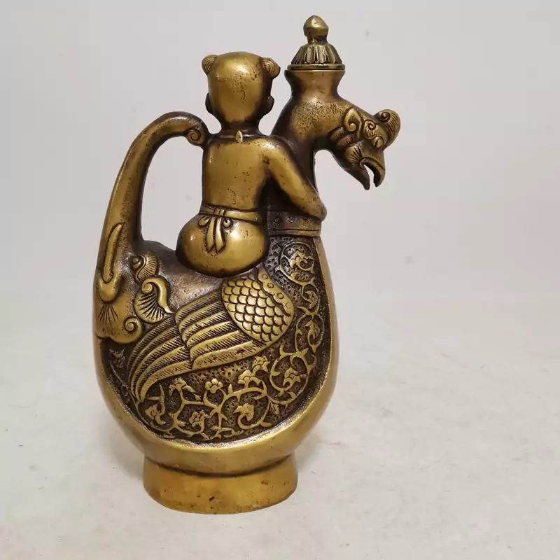 Brass Rosewater Sprinkler – for Traditional Fragrance Ceremony