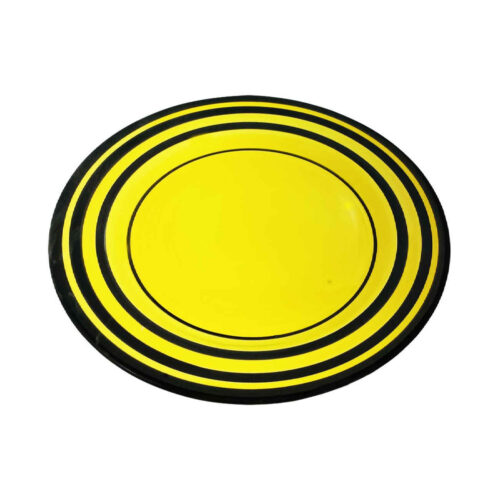 Ceramic Dinnerware Plate - Microwave and Dishwasher Safe - for Everyday & Special Occasions