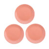 Ceramic Dinnerware Plate - Perfect for Everyday Occasions and Dishwasher Safe (Set of 3)