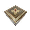 Classic Wooden Khatam Kari Candy Bowl - for Elegance and Charm