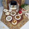 Concrete Haft Seen - Suitable for Nowruz with Pearl Design Set of 10