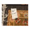 Hand-Knotted Persian Tribal Rug (Khorasan Floral Medallion) - Black Wool