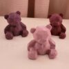 Geometric Teddy Bear Cubism Figurine - Artistic Cubism Decor Idea (Set of 2)