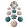 Haft Seen - Suitable for Persian New Year Flower-Shaped Clay Art