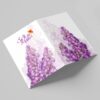 Happy Nowruz Greeting Card for Persian New Year Eid 10 Pcs Acacia Tree Code 05