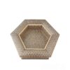 Wooden Khatam Kari Candy Bowl - Suitable for Coffee and Tea Lover with Geometric Design