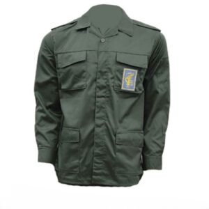 Iranian Military Uniform of the IRGC – Cultural and Historical with Four-Pocket in Green