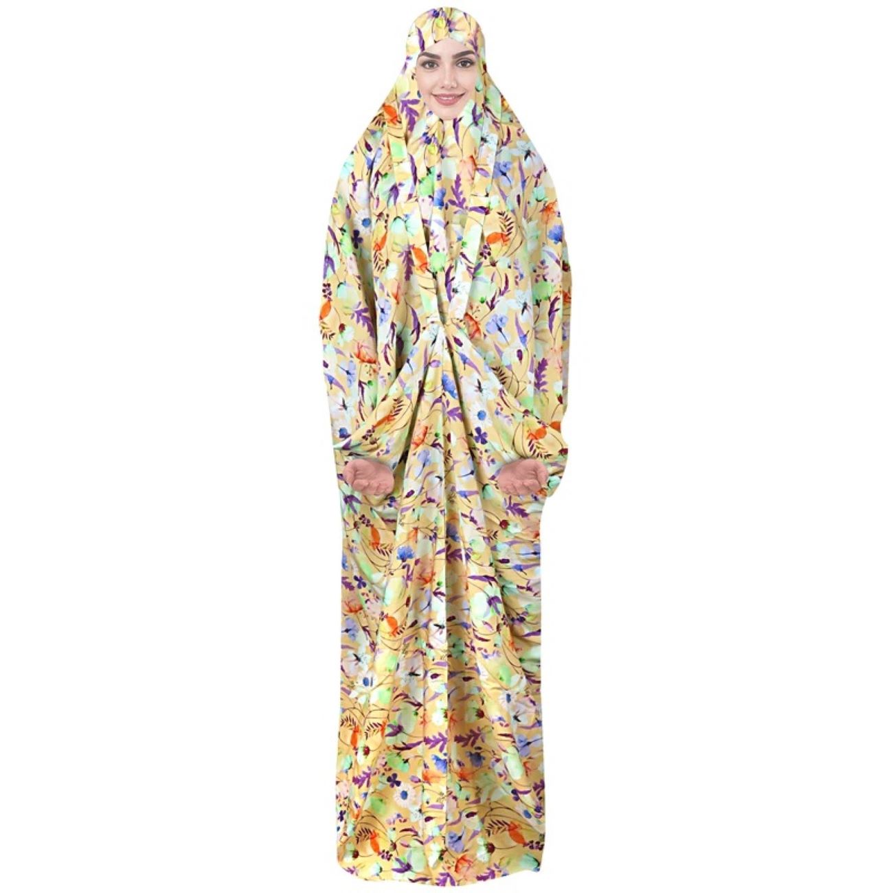 Islamic Namaz Chador for Women Ideal for Praying – Patterned