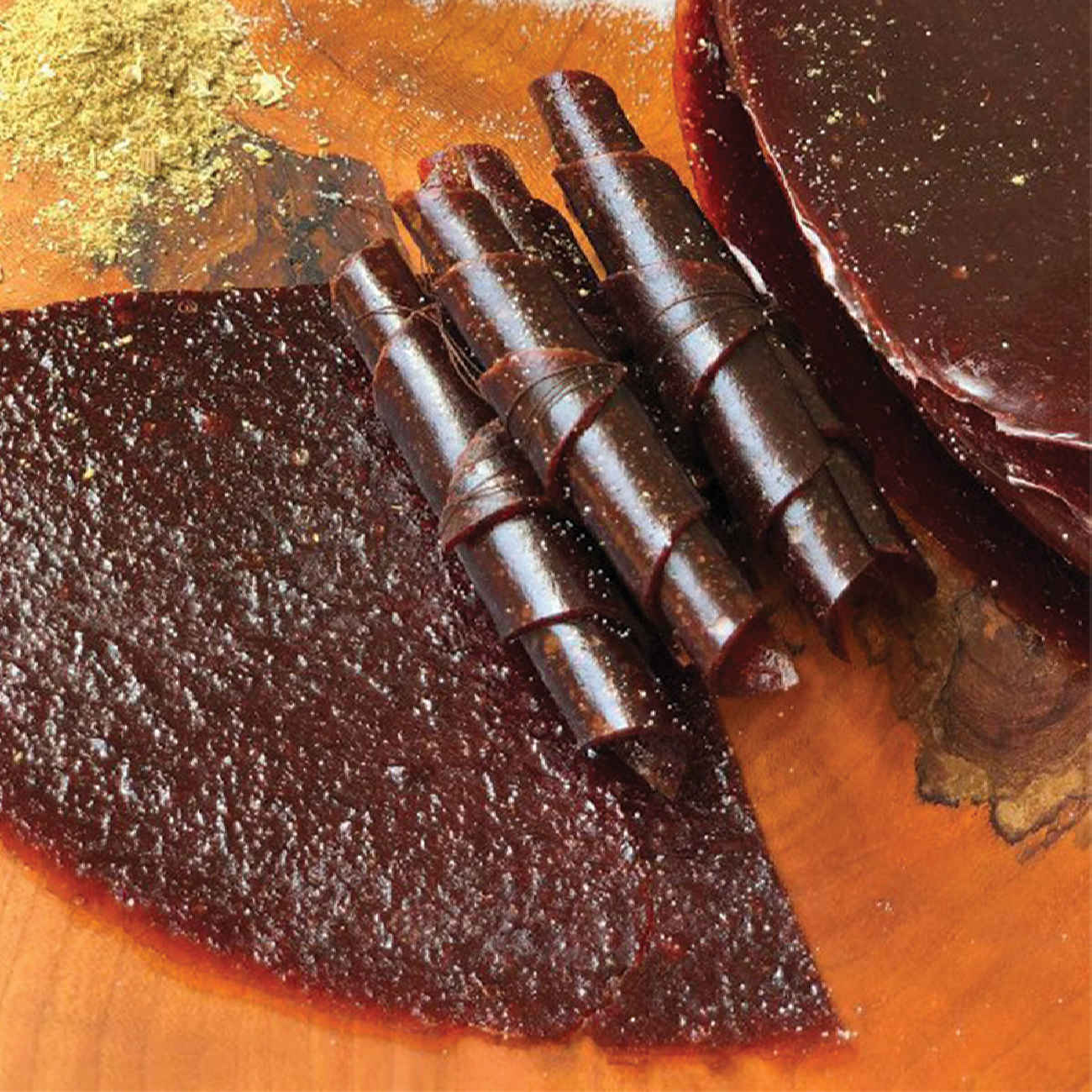 Lavashak – Persian Homemade Sour Plum Fruit Leather – 250 gram (x4)
