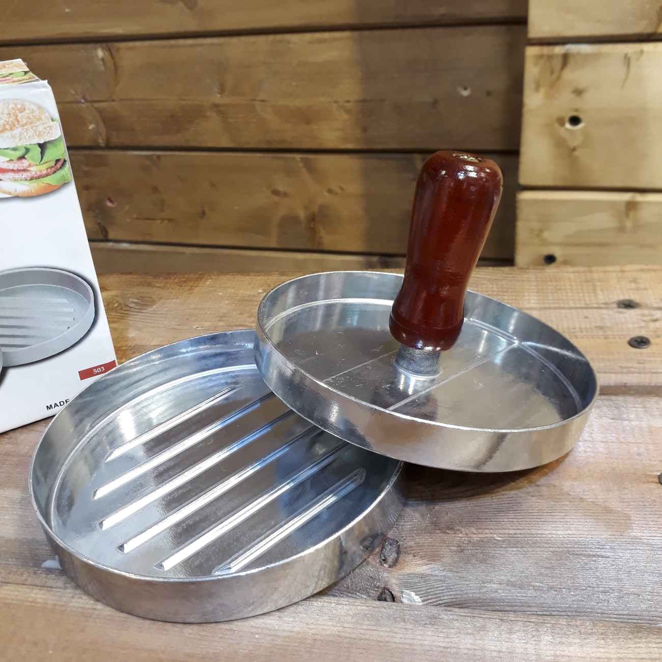 Manual Shami Kebab and Burger Press – Cast Iron Material