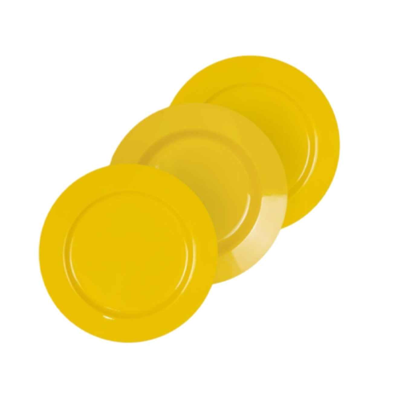 Melamine Plate Set – The Perfect Blend of Style and Durability (Pack of 18)