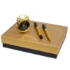 Metal Office Desk Set - Suitable for Office Pack of 4 in Golden