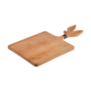 Natural Wooden Serving & Cutting Board – Multi-Use for Chopping, Slicing, and Elegant Food