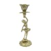 Persian Brass Mirror Frame Candlesticks Set Traditional Design Elegant Style
