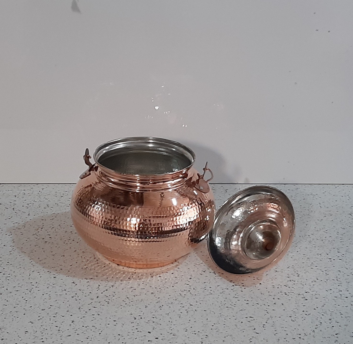 Persian Copper Abgoosht Pot with Lid Ideal for Making Traditional Dishes Model FG45