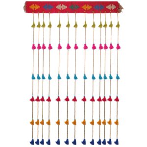 Persian DIY Tassel Wall Hanging Traditional Kilim Design Model Megabyzus