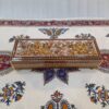 Persian Santur Hammers Storage Box Hinged Door Model Flower & Birds