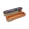 Persian Wooden Pencil Box Handcrafted Khatamkari - Perfect for Gift with Hunting Design
