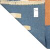 Blue Fars Kilim Rug Featuring Animal Motifs - Handwoven Persian Wool
