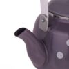 Porcelain Double Teapot Set - Suitable for Tea Durable with Polka Dot Design