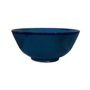 Pottery Dizi Bowl – Versatile for Abgoosht, Yogurt, Soup and Noodles Lovers | Blue