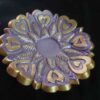 Pottery Haft Seen - Suitable for Persian New Year with Flower & Heart Design Set of 10