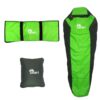 Single Person Sleeping Bag - with Travel Mat and Pillow for Camping, Hiking | Safari