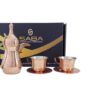 Handcrafted Traditional Copper Teapot Set – Elegant Antique Tea Set for Home & Gifting