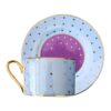 Artistic Porcelain Tea Set, Colorful Kosova Design, 12-Pieces – Stylish & Vibrant Tea & Coffee Collection
