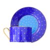 Artistic Porcelain Tea Set, Colorful Kosova Design, 12-Pieces – Stylish & Vibrant Tea & Coffee Collection