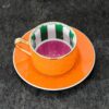 Artistic Porcelain Tea Set, Colorful Kosova Design, 12-Pieces – Stylish & Vibrant Tea & Coffee Collection