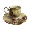 Victorian 13-Pcs Porcelain Tea Set in Elegant Floral Collection Prestige Model