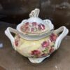 Victorian 13-Pcs Porcelain Tea Set in Elegant Floral Collection Prestige Model