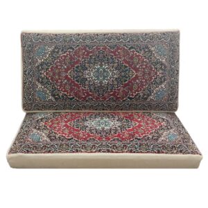 Traditional Persian Backrest Pillow (Poshti) Rectangular Design – Comfort Meets Heritage (x2)