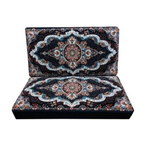 Traditional Persian Backrest Pillow – Comfort Meets Heritage (x2)- Model Orkideh