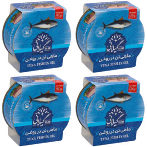 Tuna in Vegetable Oil – Gilani Canned Food 180 gram Pack of 4