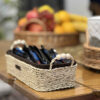 Wicker Basket Handwoven with Handle – Add Rustic Charm to Your Home