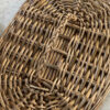 Wicker Basket Handwoven with Lid – Perfect for Home Organization