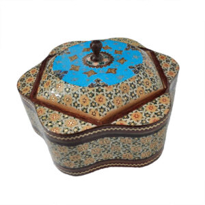 Wooden Khatam Kari Candy Bowl – A Stylish Treat Server for Any Occasion