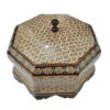 Wooden Khatam Kari Candy Bowl - for Your Tabletop decor and Festive Gatherings